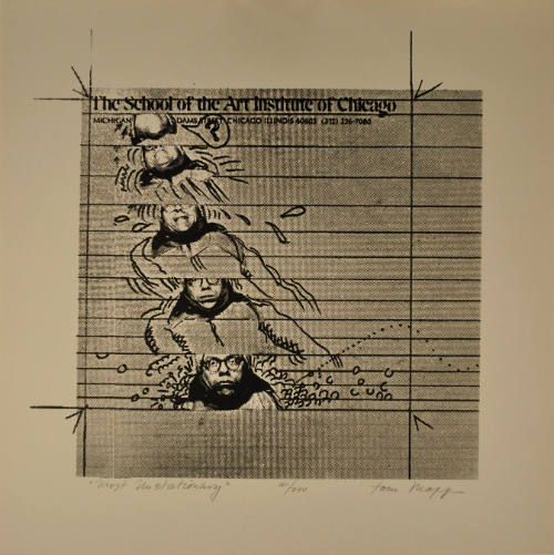 Most Unstationary, from Screen Prints (1970). Artwork by Thomas Mapp